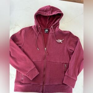Womens The North Face Ladies EveryDay Full Zip‎ Hoodie Sweatshirt Jacket Top (M)